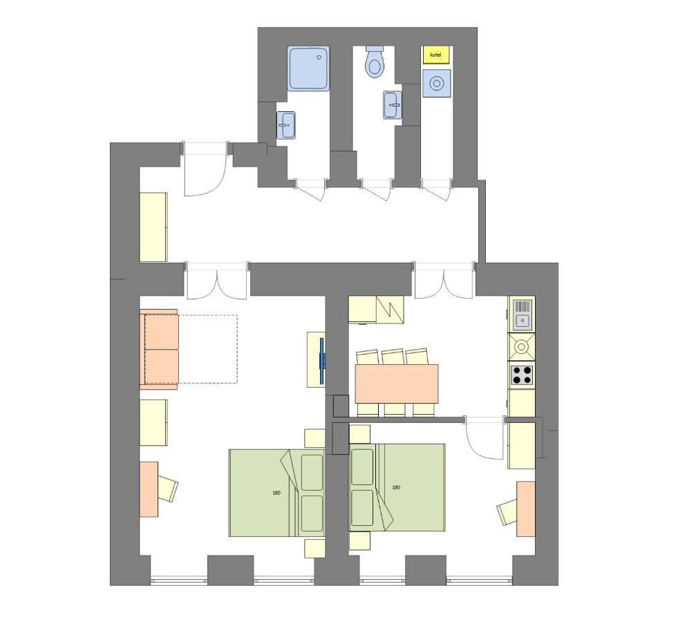 Modern And Spacious Apartments In City Center Praag Buitenkant foto