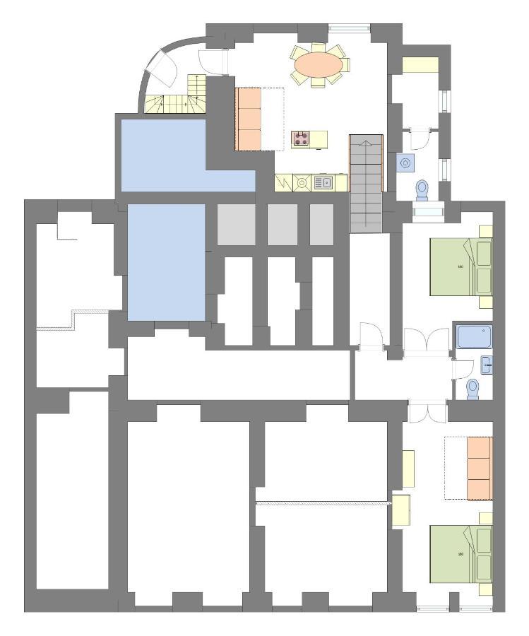 Modern And Spacious Apartments In City Center Praag Buitenkant foto